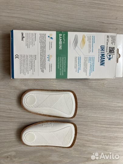 Ортопедические стельки новые для ребенка 28/29