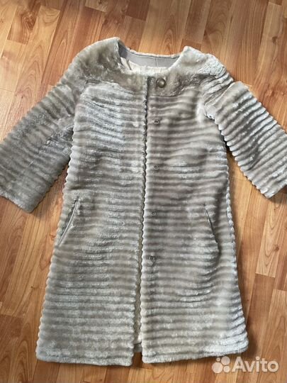 Шуба стриженный мутон