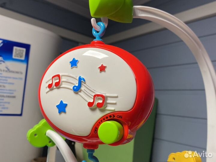 Мобиль на кроватку музыкальный
