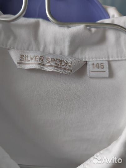 Блузка школьная 146 152 silver spoon