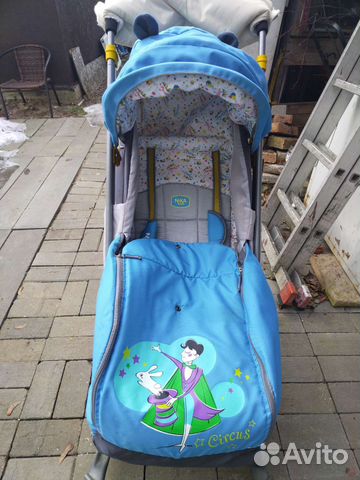 Детские санки коляска бу