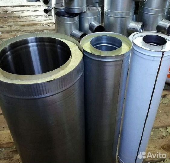 Комплект дымохода для подключения печи/камина