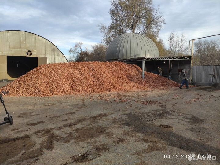 Пеллета из кукурузной кочерыжки