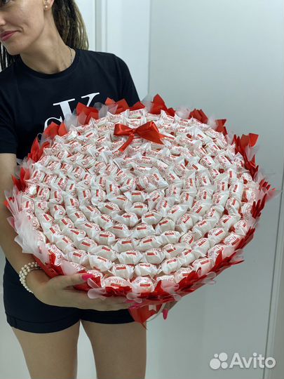 Букет на 1 сентября из конфет рафаэлло