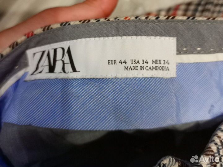 Штаны брюки zara мужские