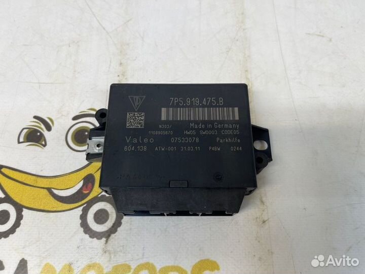 Блок управления парктроником Porsche Cayenne 958