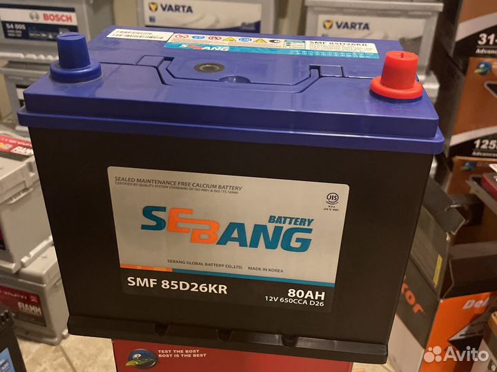Аккумулятор 80ач