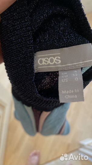 Водолазка цветная люрекс ASOS