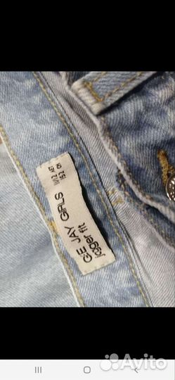 Джинсы на девочку 152