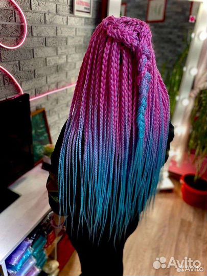 Плетение афрокосичек