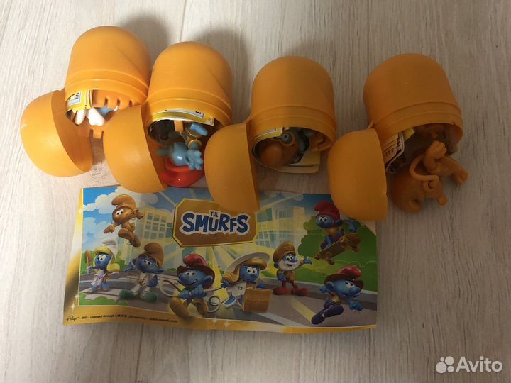 Киндер сюрприз Смурфики EN 427