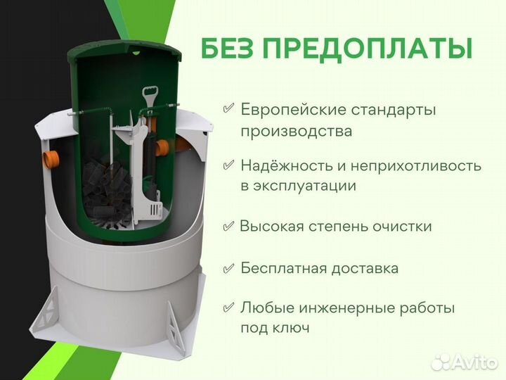 Септик с гарантией