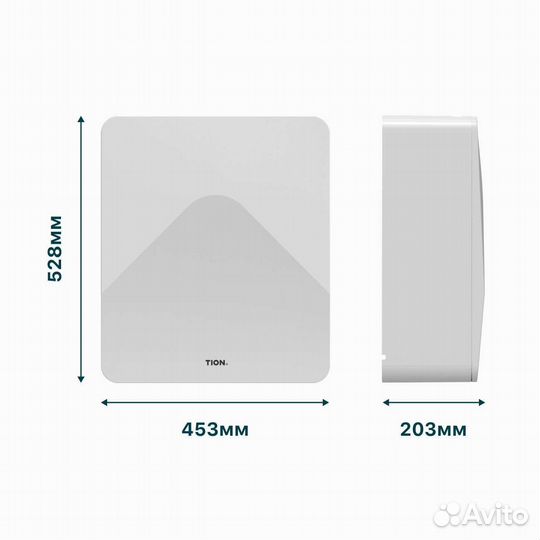 Бризер tion 4s Family. Очиститель воздуха