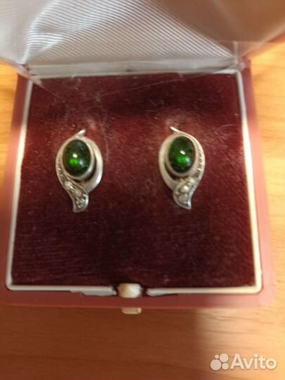 Серебряные серьги
