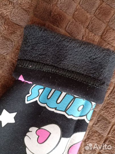 Лосины на меху для девочки