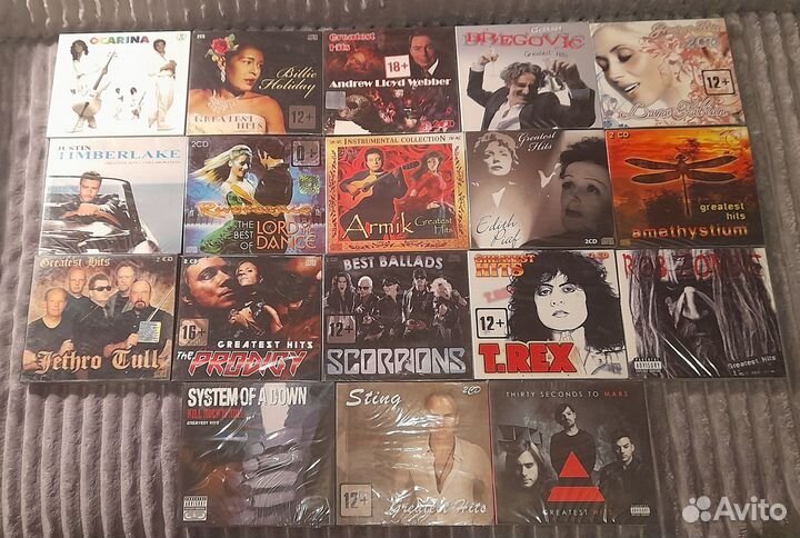 Компакт диски CD и MP3