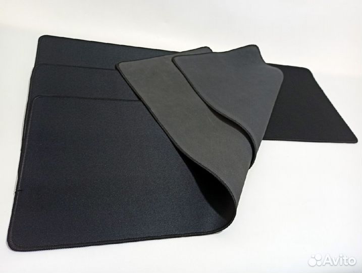 Коврик для мыши большой игровой черный