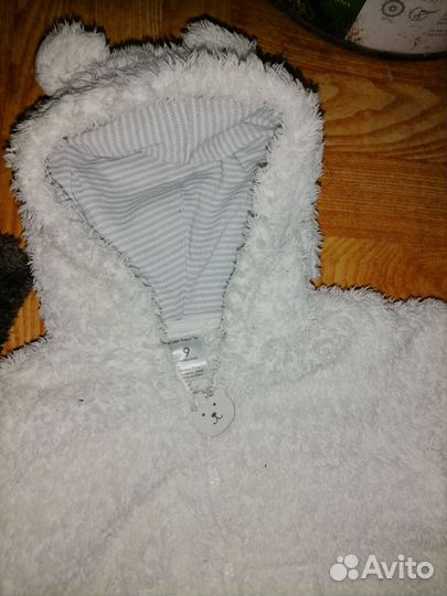 Тёплая кофта детская