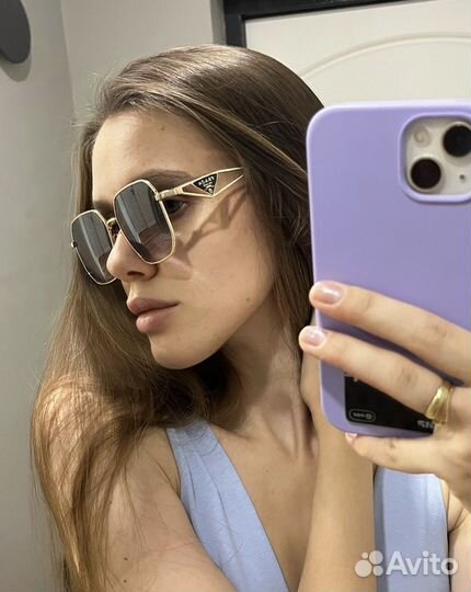 Очки солнцезащитные prada
