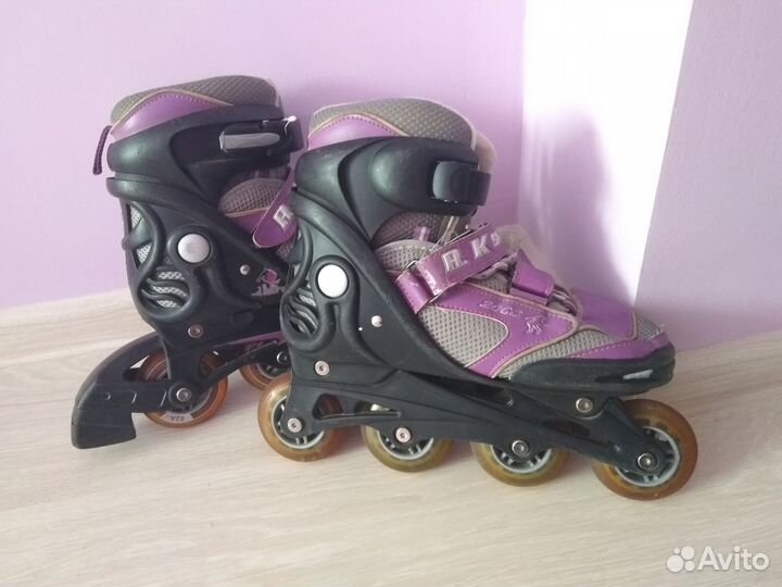 Роликовые коньки в хорошем состоянии