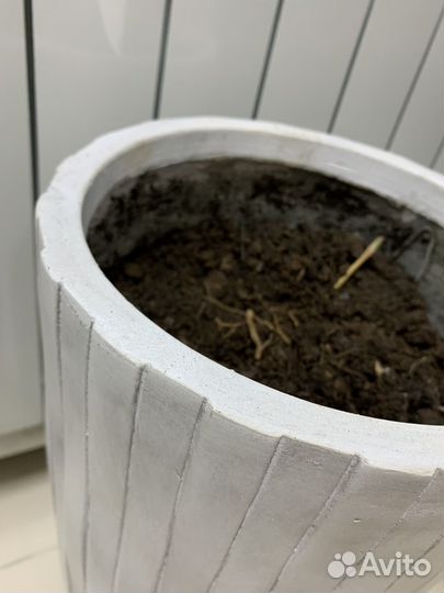 Кашпо напольное керамика