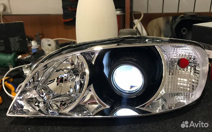 Линзы Ксенон Kia Spectra