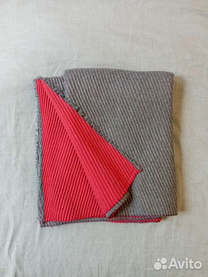 Шарф палантин + перчатки (шерсть)