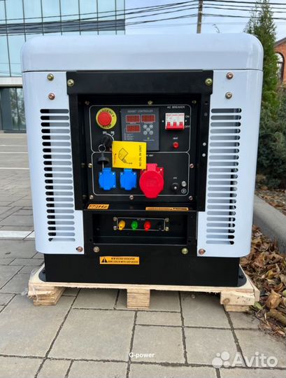 Дизельный генератор 13 kW G-power трехфазный водян