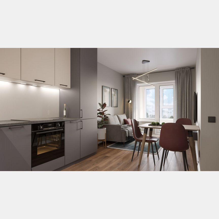 Квартира-студия, 20,8 м², 4/9 эт.