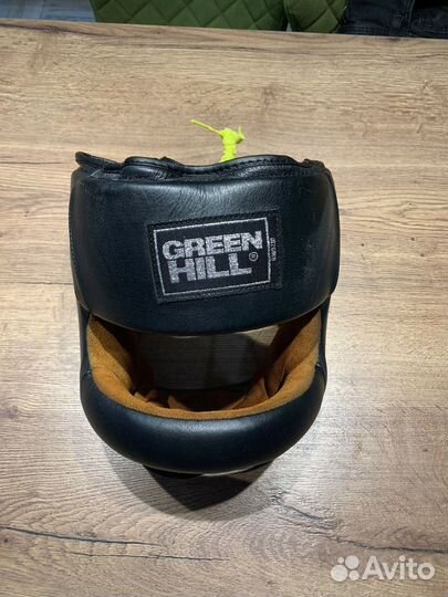 Шлем боксерский Green Hill с бампером