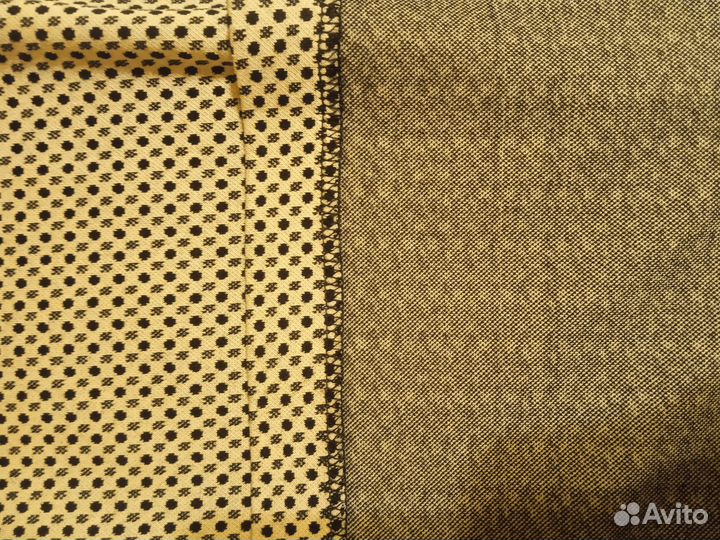 Платье прямое из плотного хлопка 48-50