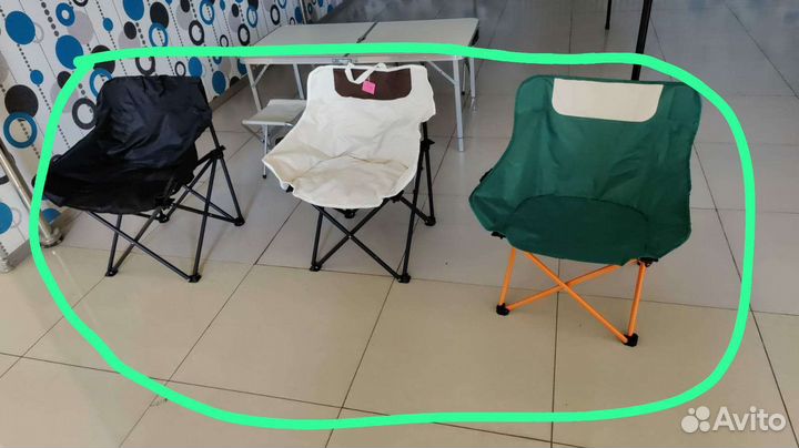 Стульчик для рыбалки, ultra-светильник