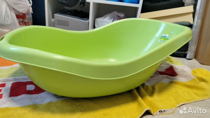 Ванна для купания детская с термометром
