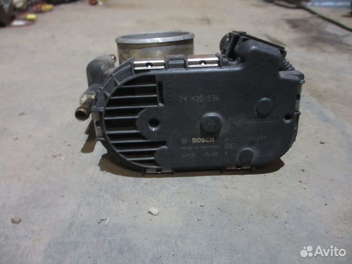 Заслонка дроссельная Opel Corsa D двс 1.4-1.2-1.0