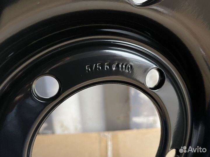 Диск УАЗ стальной 5x139,7 8xR15 d110 ET-19