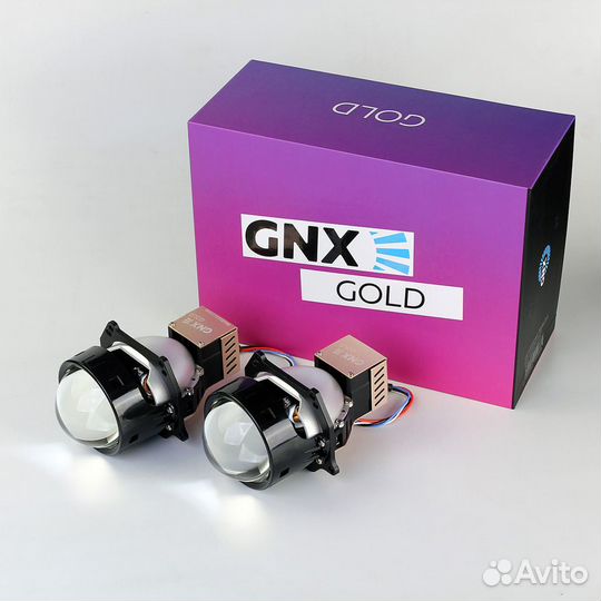 Светодиодные линзы GNX Gold 3.0 6000K (комплект)