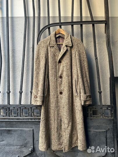 Пальто твидовое clipper craft made in usa винтаж