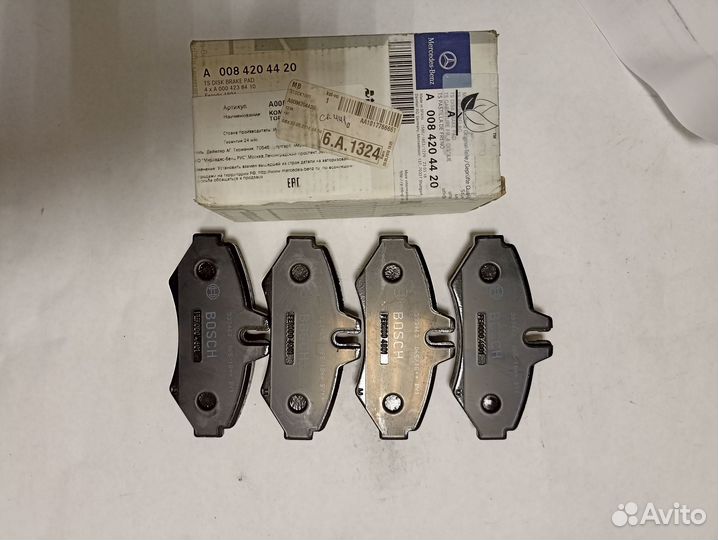 Тормозные колодки (зад.) MB (461, 463, 690, 903)