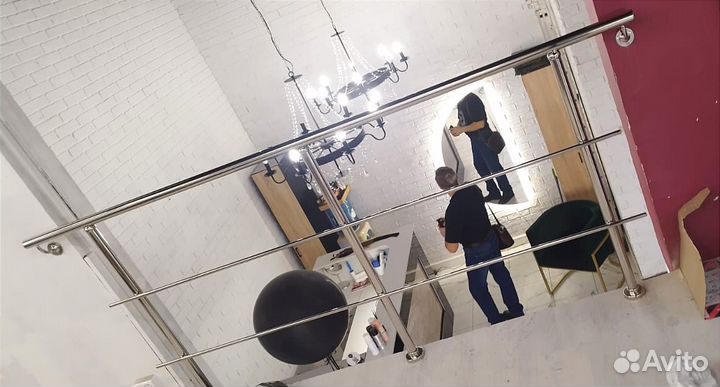 Перила, поручни из нержавеющей стали