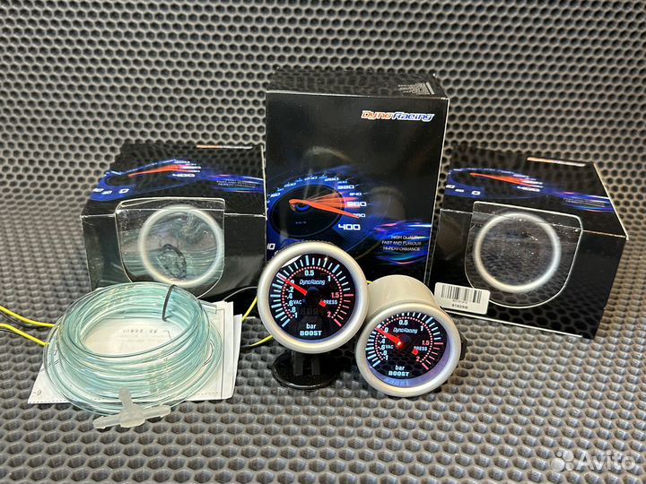 Датчик буста 52 мм механический с подсветкой