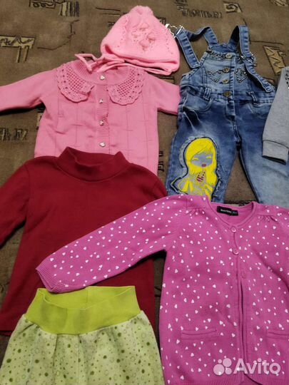 Детские вещи пакетом для девочки