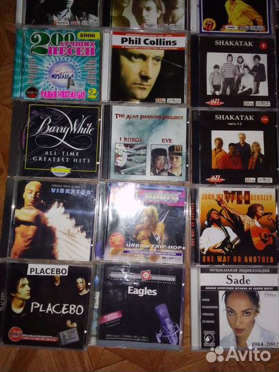 Коллекция CD\MP3 дисков зарубежных исполнителей