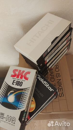 VHS кассеты с фильмами