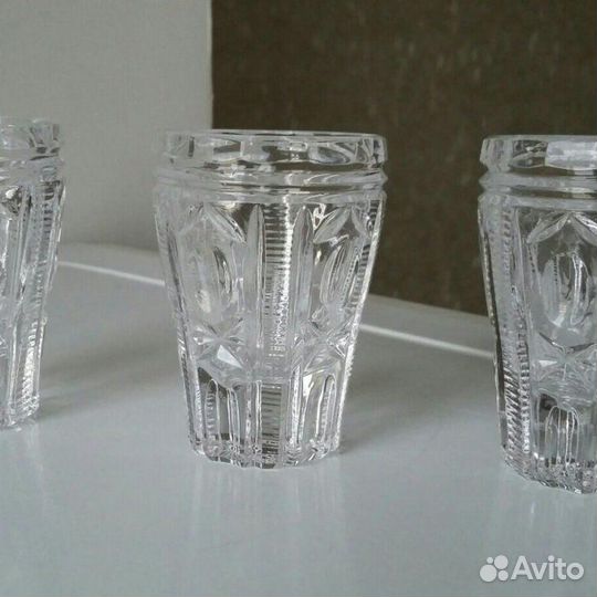 Стопки хрустальные СССР