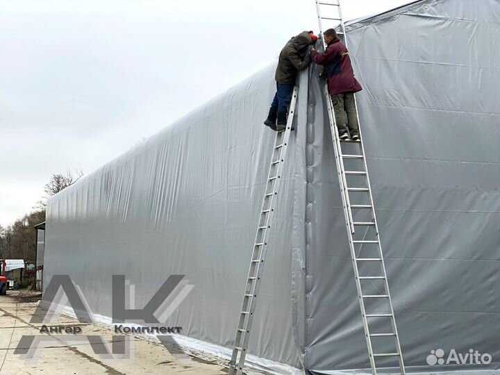 Быстровозводимые ангары склады