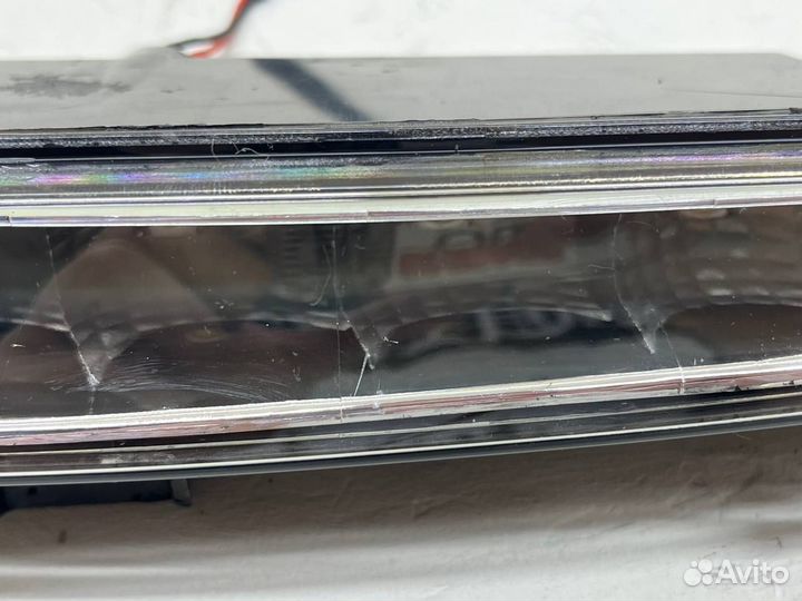 Дефект 1 Mercedes W221 ходовые огни в бампер S65 Amg