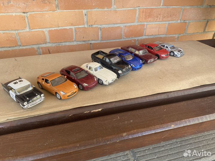 Детские машинки игрушки металлические