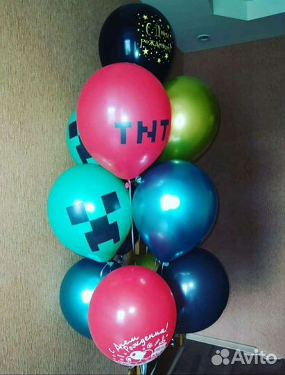 Гелиевые шарики на день рождения