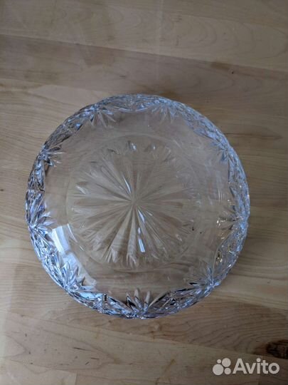 Салатник хрустальный из СССР