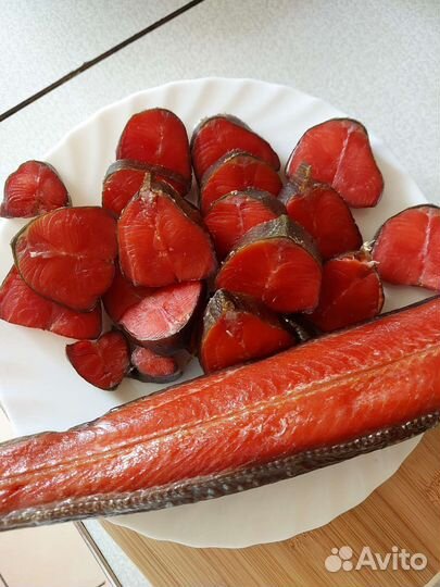 Рыбка(нерка,кижуч ) малосольная,копчёная